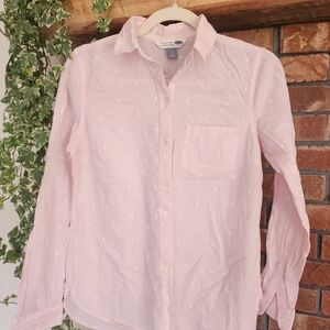 Old Navy Light Pink Classic Shirt